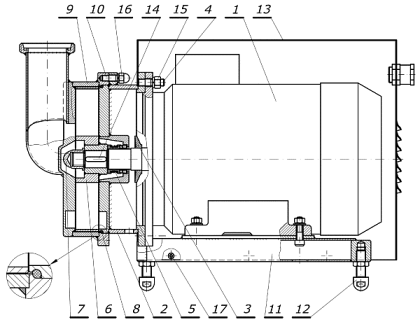 LR-20 pump section